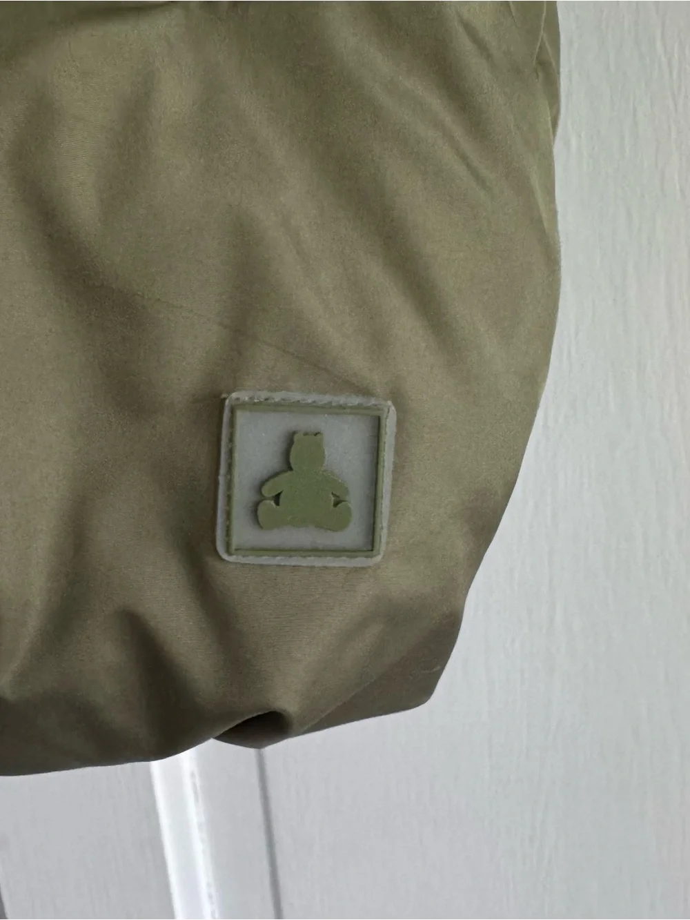 Gap Kids Primaloft Parka Jacket Olive Green Fleece Lined Water Resistant Size 4